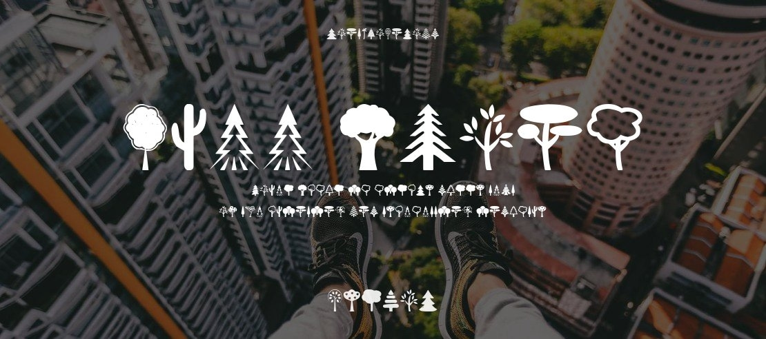 Tree Icons Font