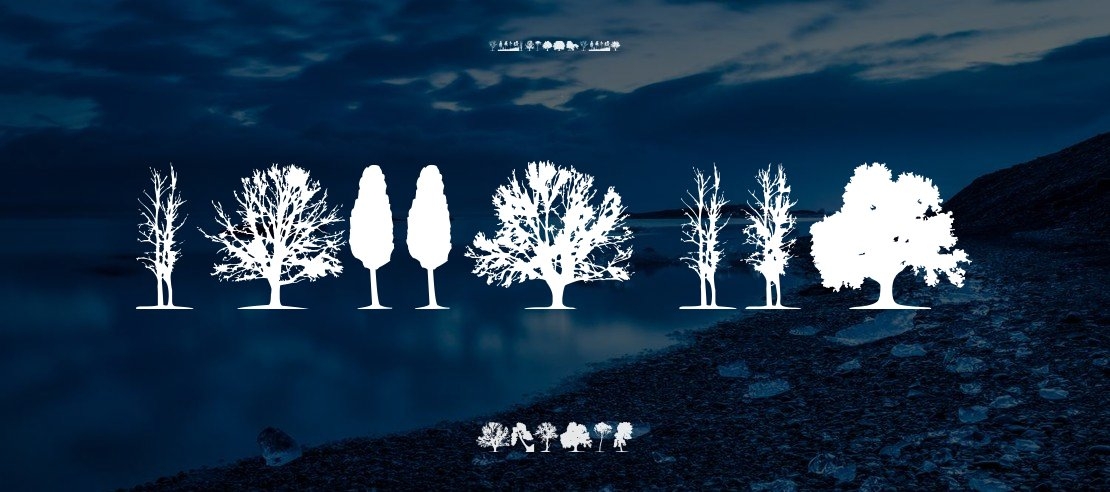 trees TFB Font