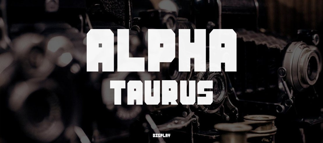 Alpha Taurus Font Family