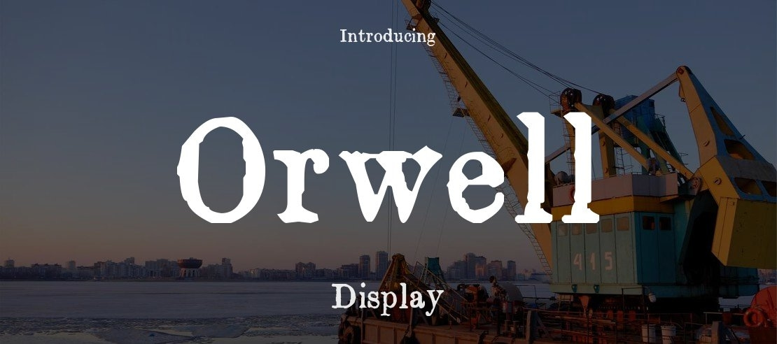 Orwell Font