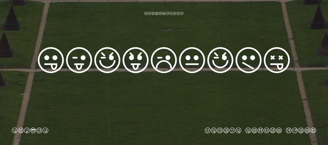 Emoticons Font Family