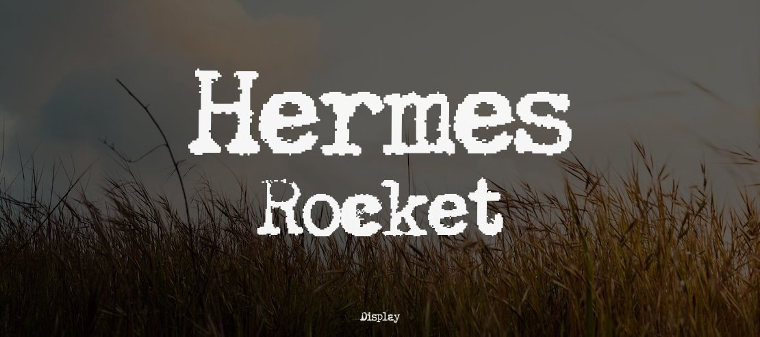 Hermes Rocket Font