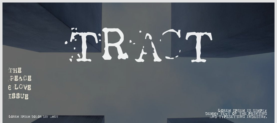 Tract Font