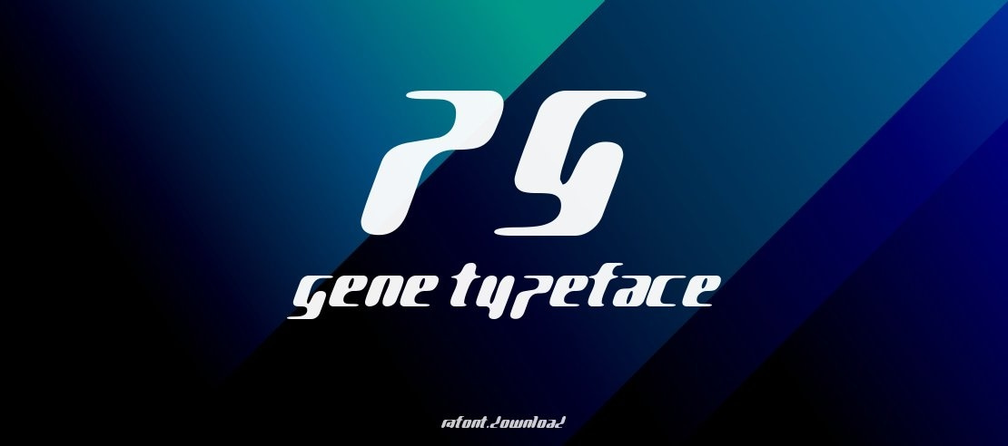 PG Gene Font