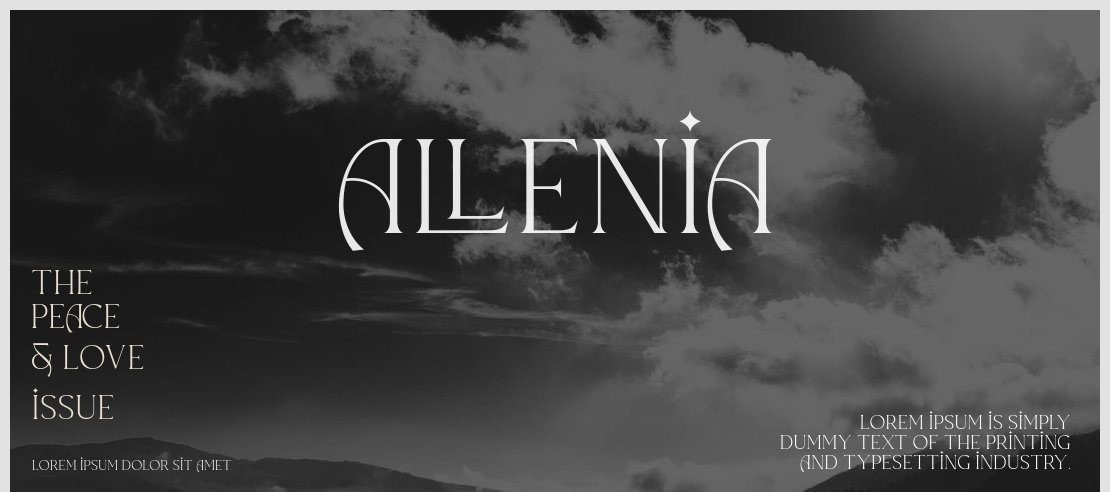 Allenia Font