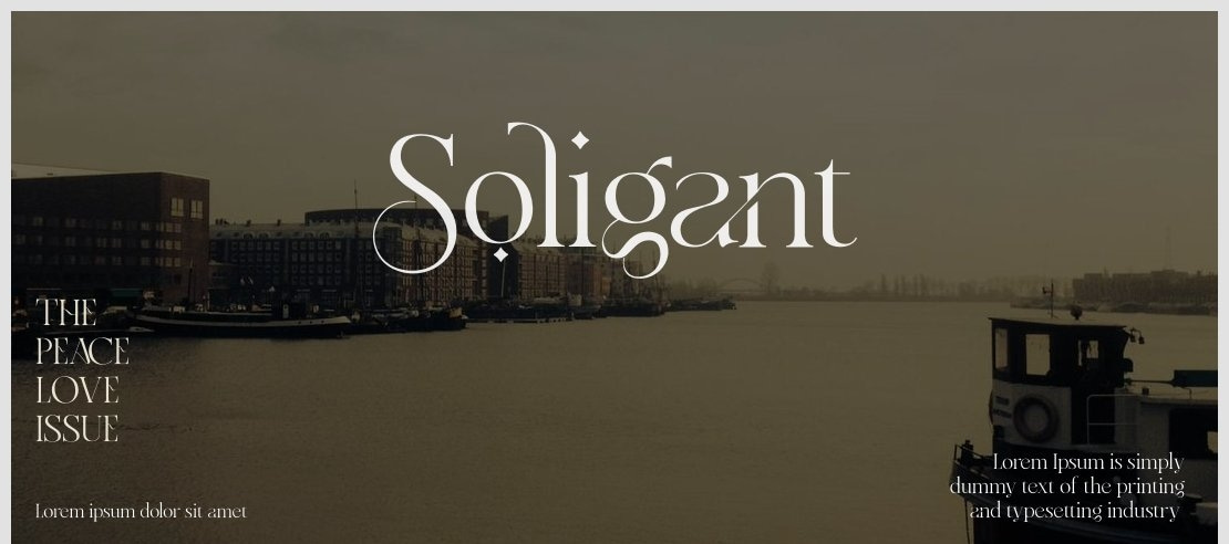 Soligant Font