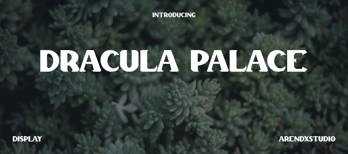 Dracula Palace Font