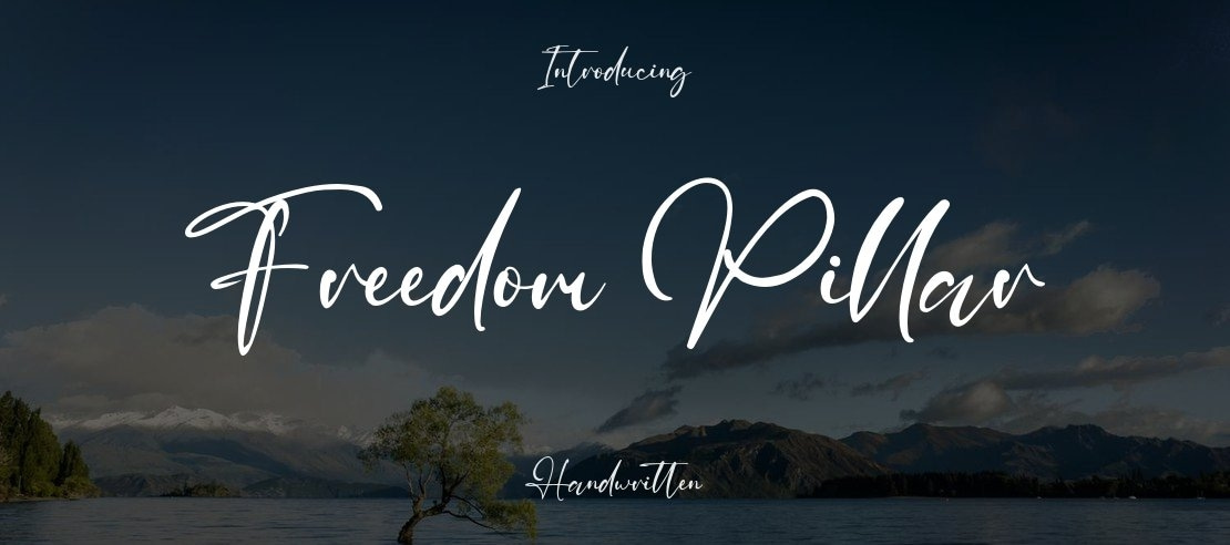 Freedom Pillar Font