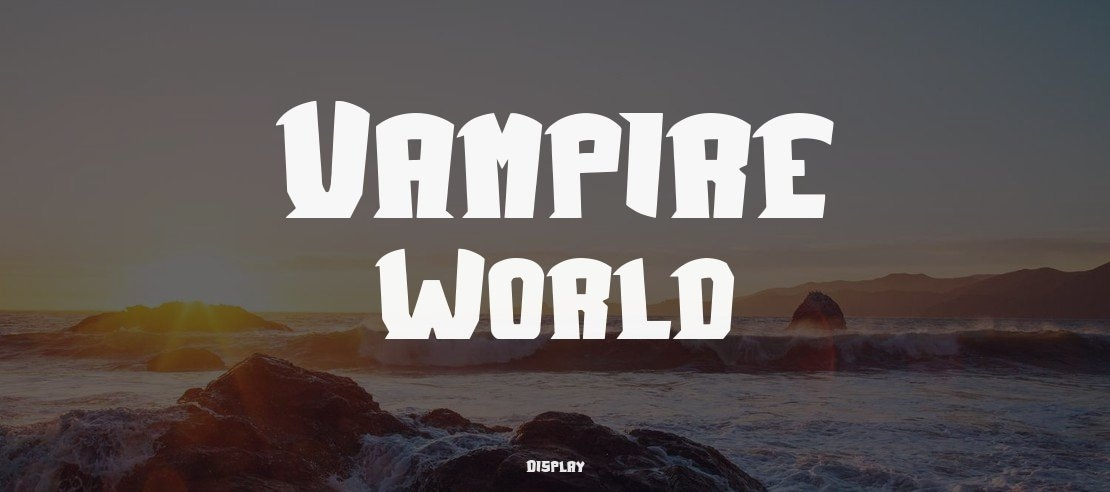 Vampire World Font