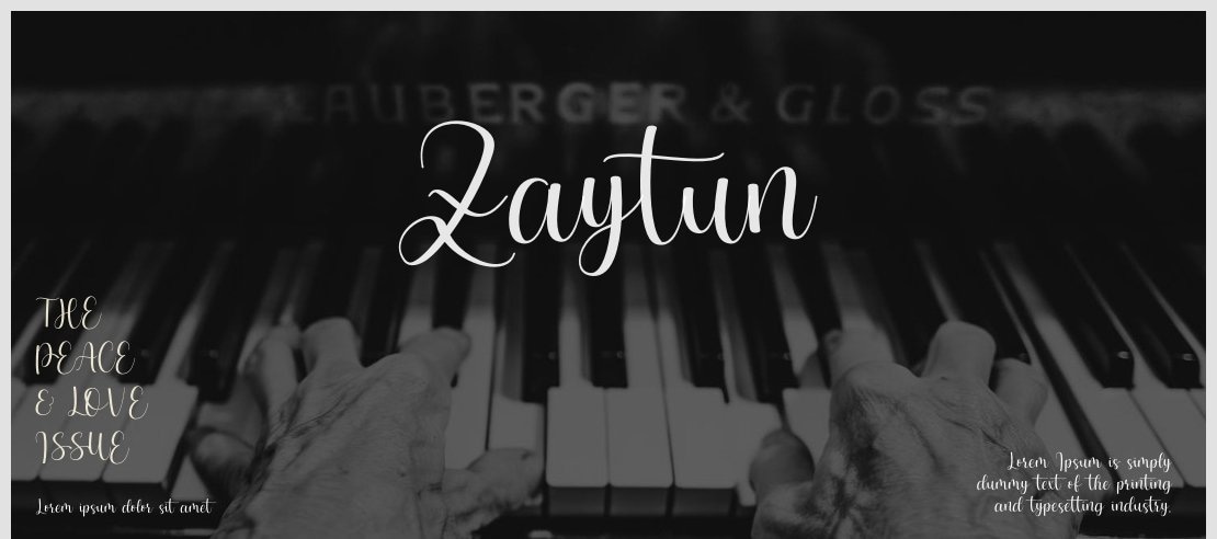 Zaytun Font