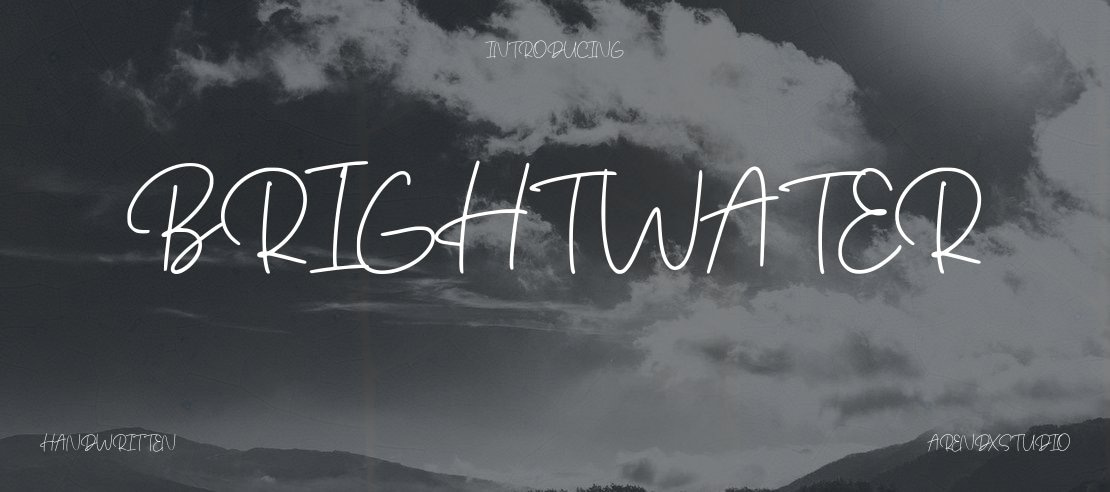 Brightwater Font