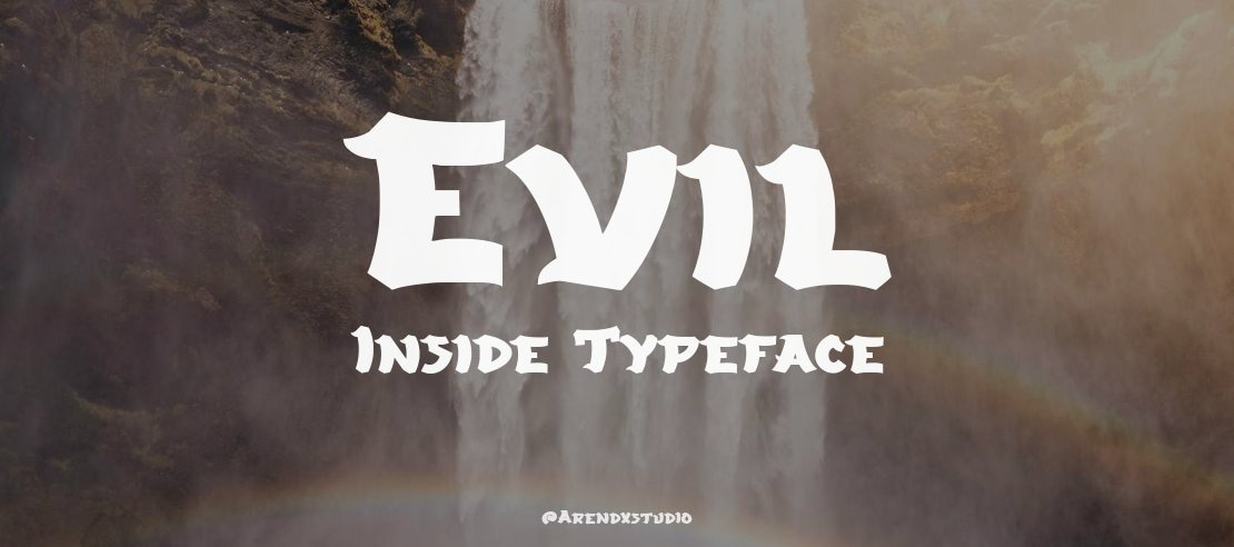 Evil Inside Font