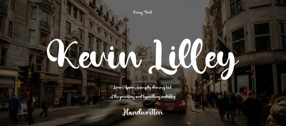Kevin Lilley Font
