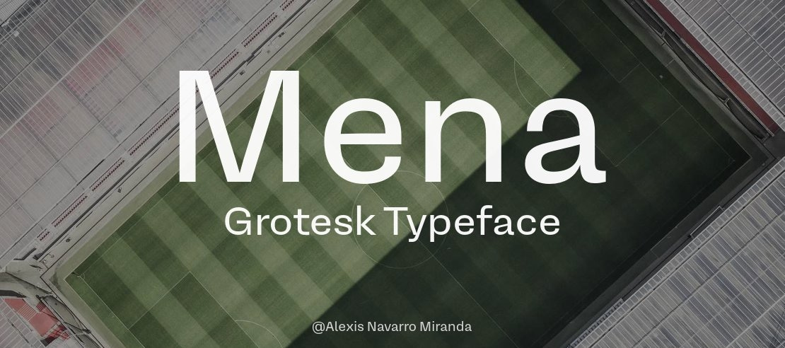 Mena Grotesk Font Family