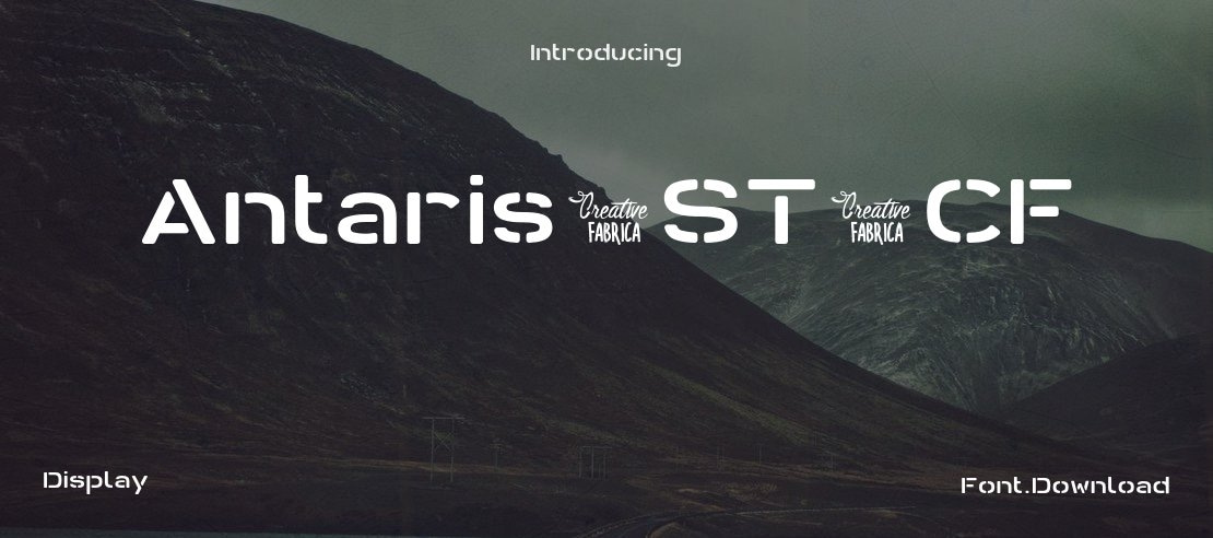 Antaris_ST_CF Font