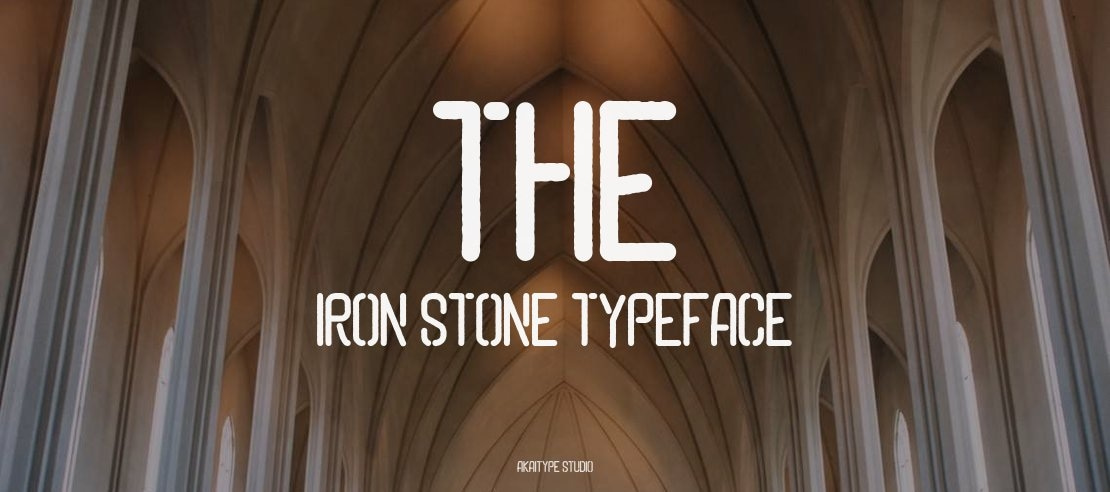 The Iron Stone Font