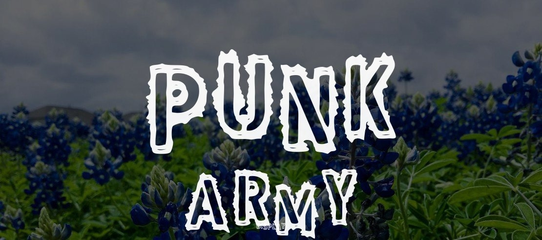 Punk Army Font