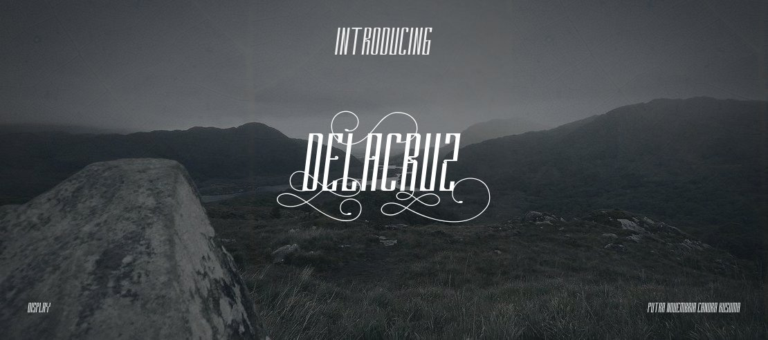 DELACRUZ Font