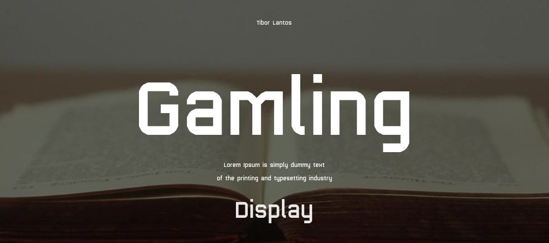 Gamling Font