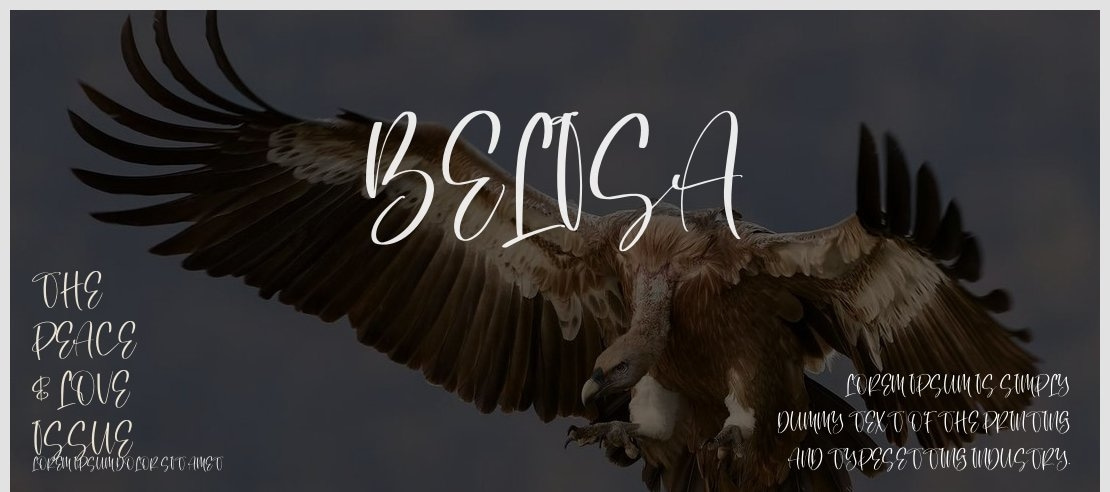 Belisa Font