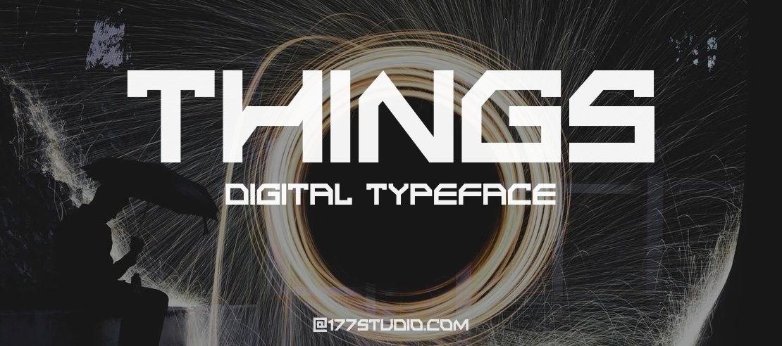 THINGS DIGITAL Font