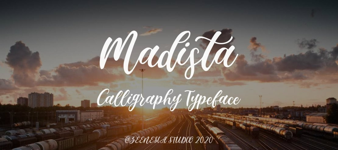 Madista Calligraphy Font