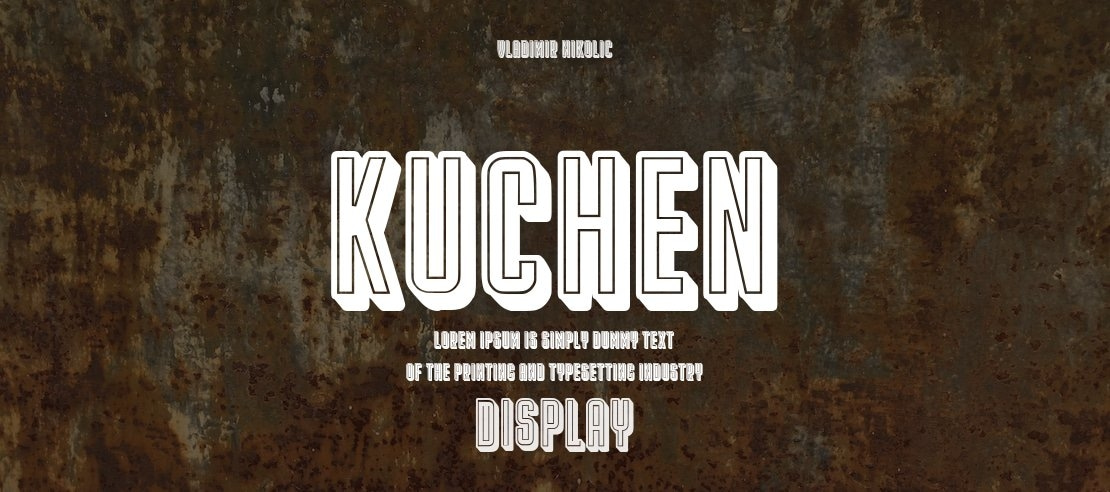 Kuchen Font Family