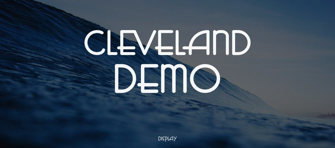 Cleveland DEMO Font