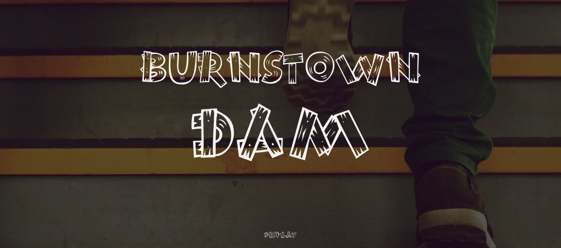 Burnstown Dam Font