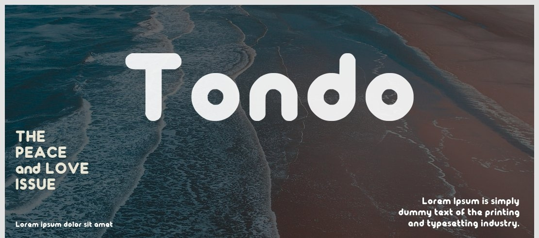 Tondo Font