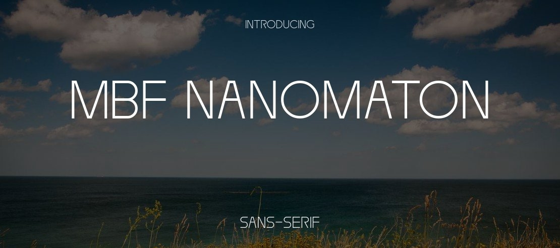 MBF Nanomaton Font