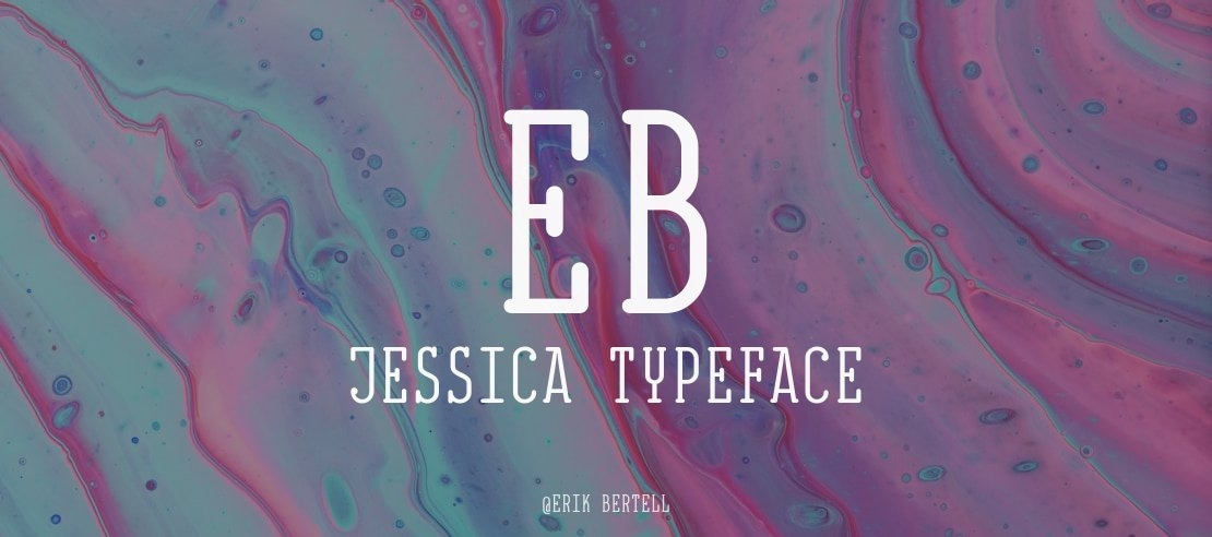 EB Jessica Font Family
