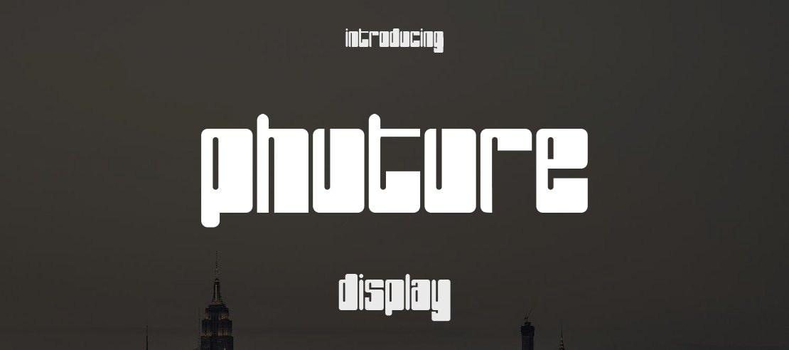 PHuture Font