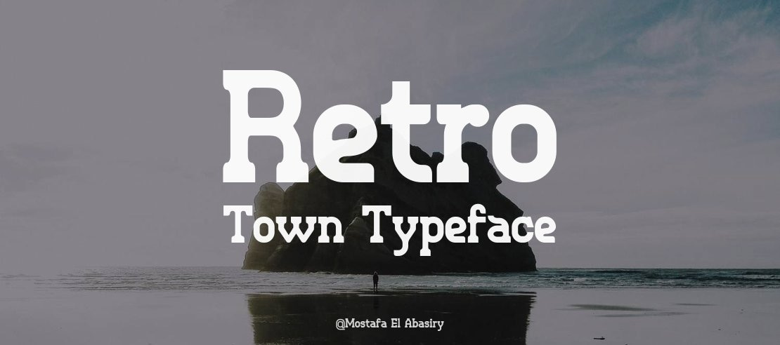 Retro Town Font Family