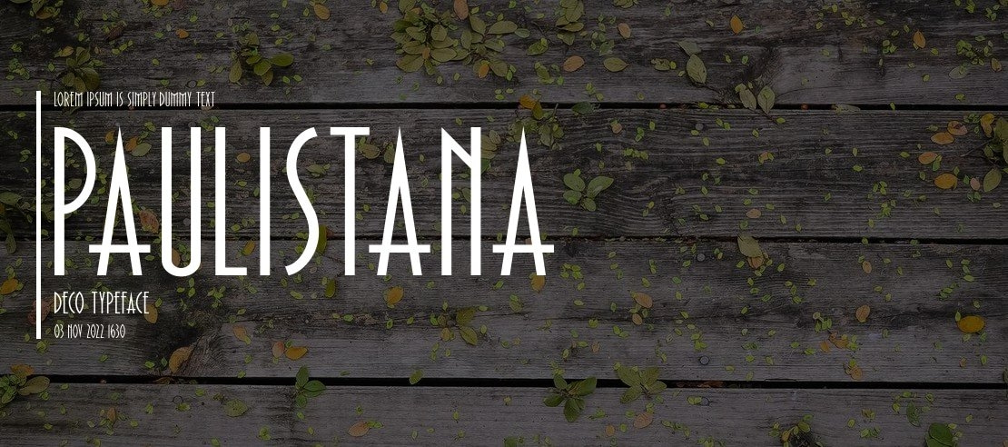 Paulistana Deco Font