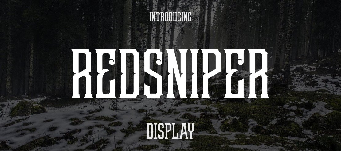 Redsniper Font