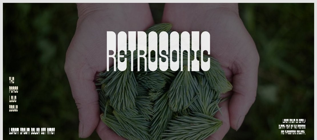 Retrosonic Font