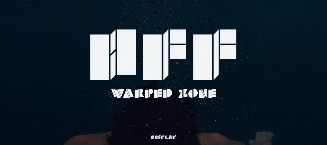 HFF Warped Zone Font