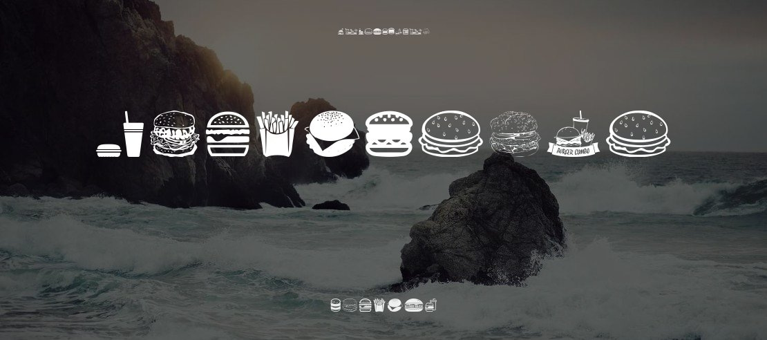 Hamburger Font