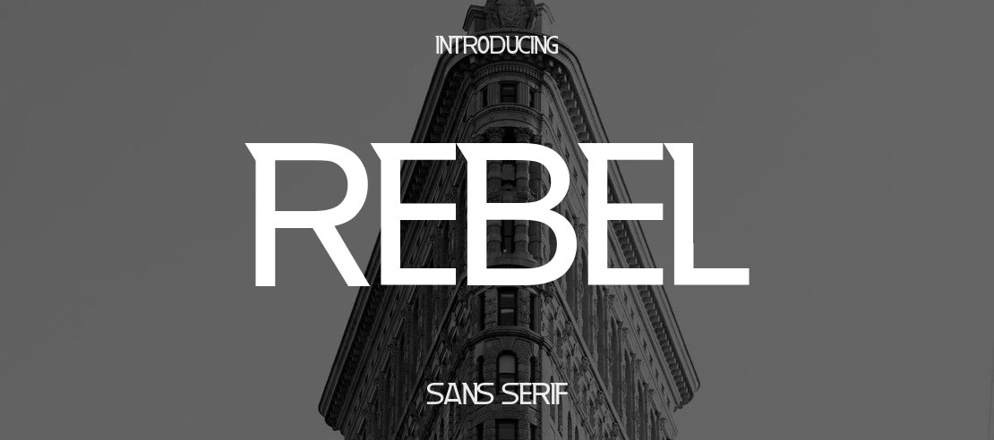 Rebel Font