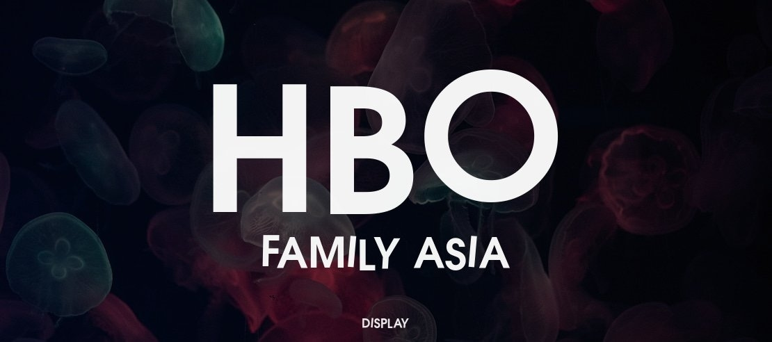 HBO Family Asia Font