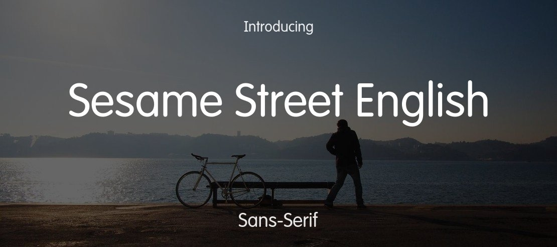 Sesame Street English Font Family