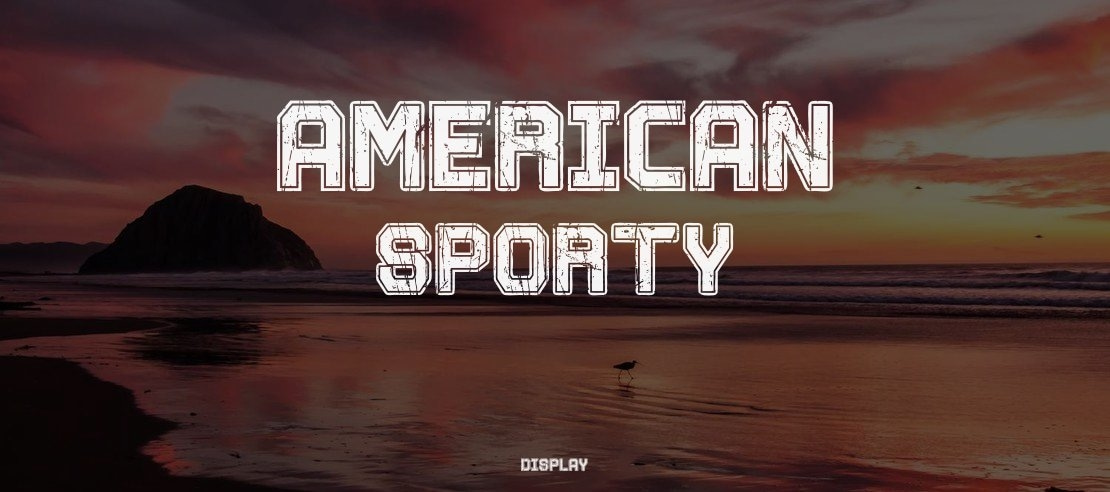 American Sporty Font