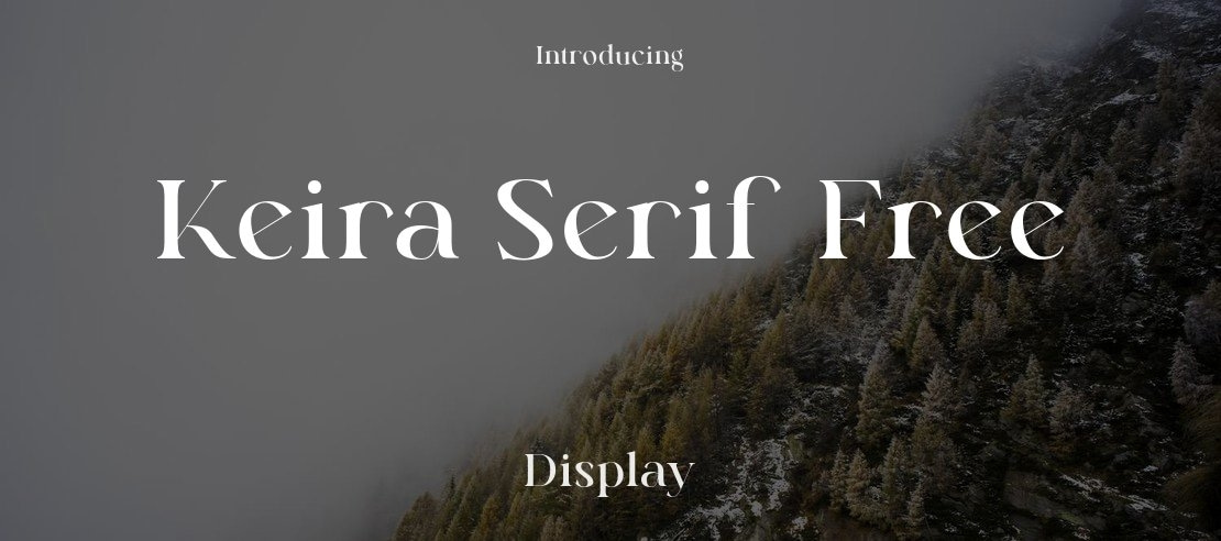 Keira Serif Free Font