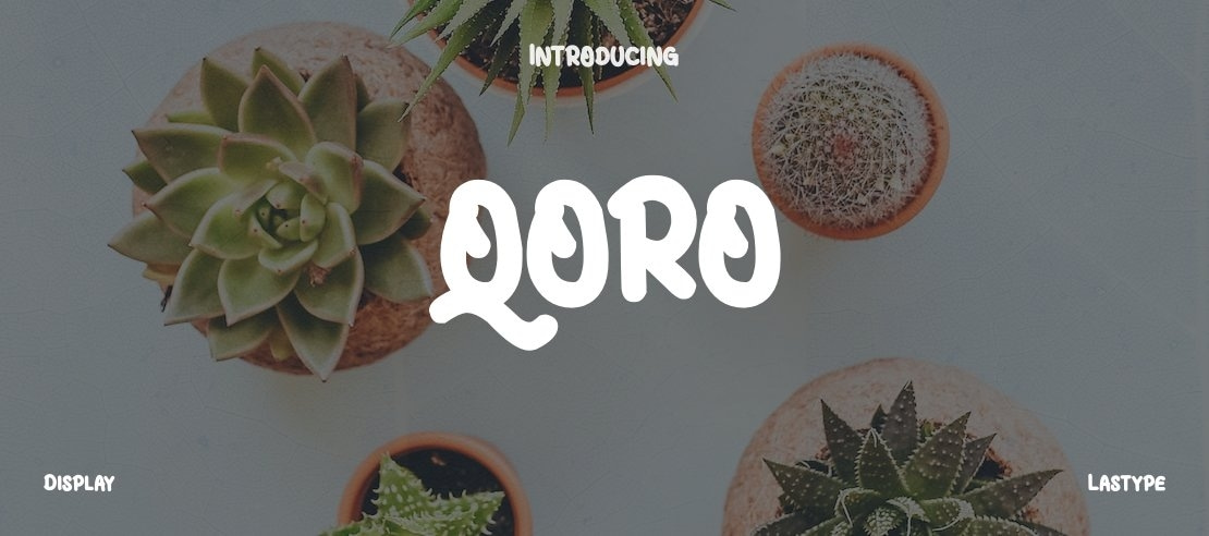 QORO Font Family