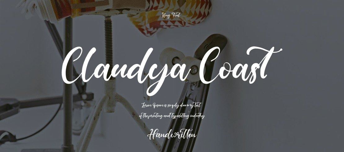 Claudya Coast Font