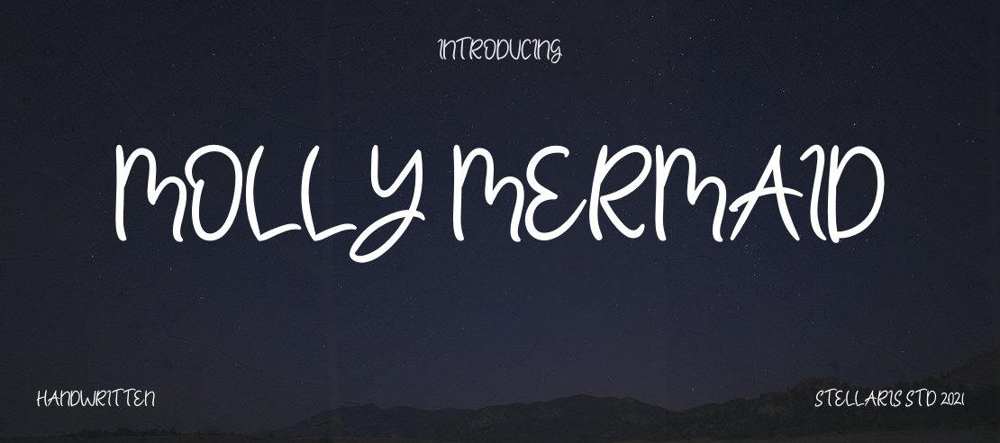 molly mermaid Font