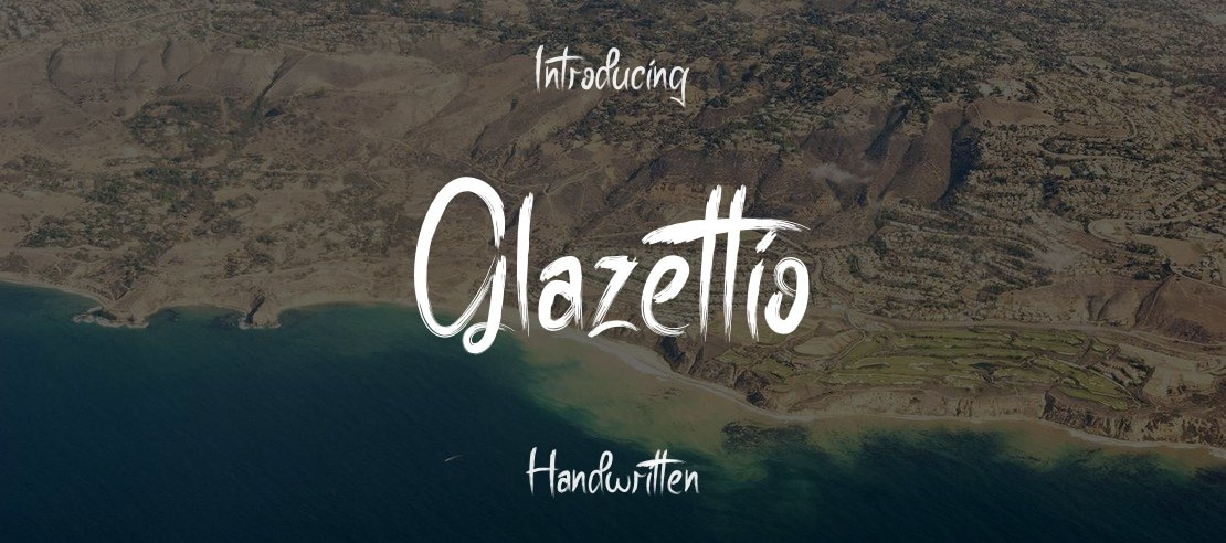 Glazettio Font
