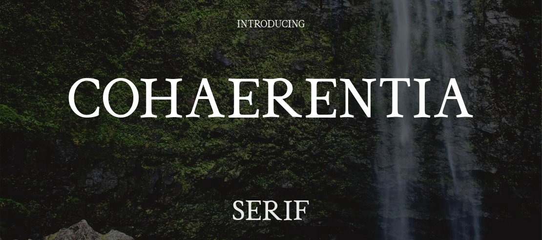 Cohaerentia Font Family