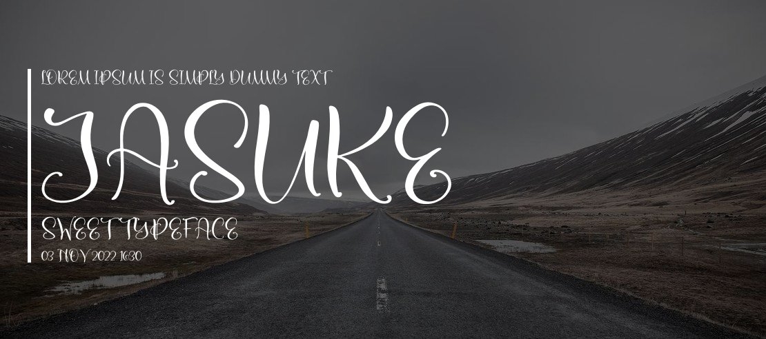 Jasuke Sweet Font